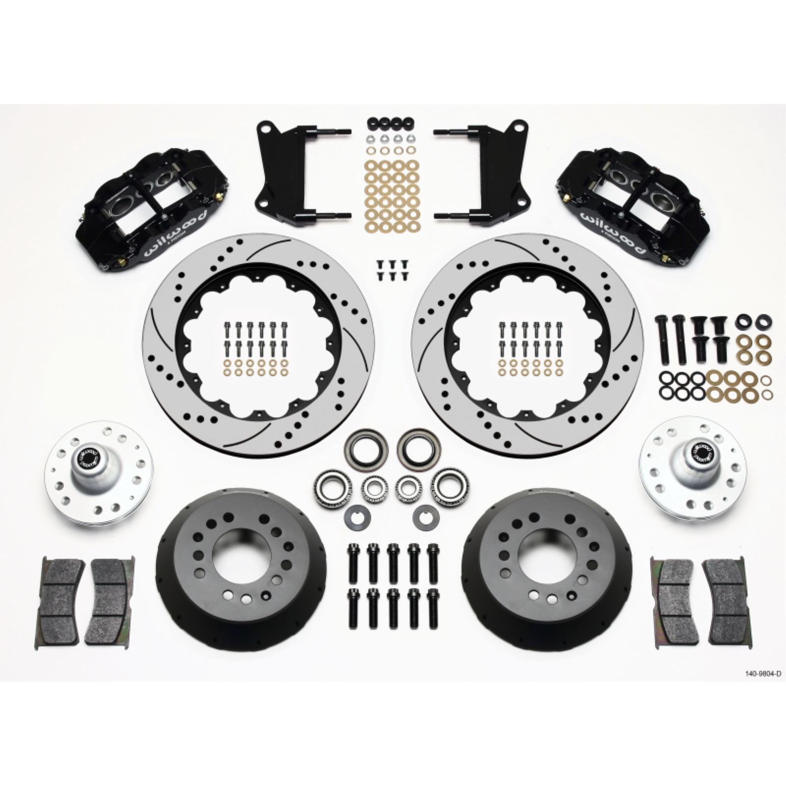 Wilwood Narrow Superlite 6R Front Hub Kit for 67-69 Camaro/64-72 NovaChevelle [MPN: 140-9804-D]_1817394