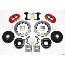 Wilwood Narrow Superlite 4R Rear P-Brk Kit Red for Chevy 12 Bolt w/C-Clips [MPN: 140-12964-DR]_1817496