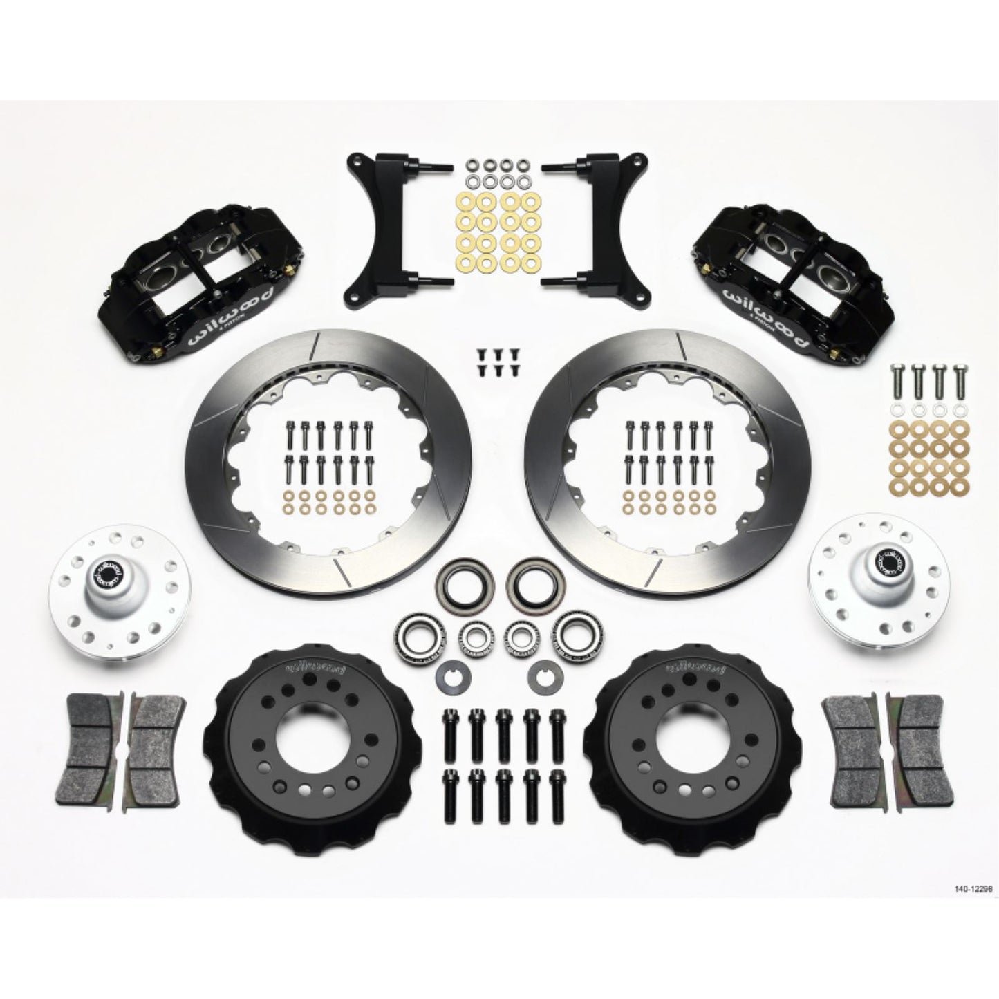 Wilwood Narrow Superlite 6R Front Hub Kit 12.88in for 79-87 GM G Body [MPN: 140-12298]_1817518