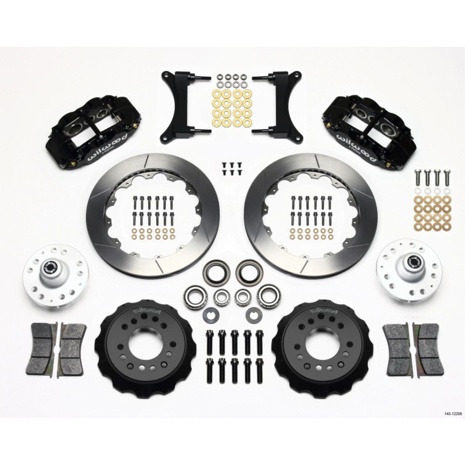 Wilwood Narrow Superlite 6R Front Hub Kit 12.88in for 79-87 GM G Body [MPN: 140-12298]_1817518