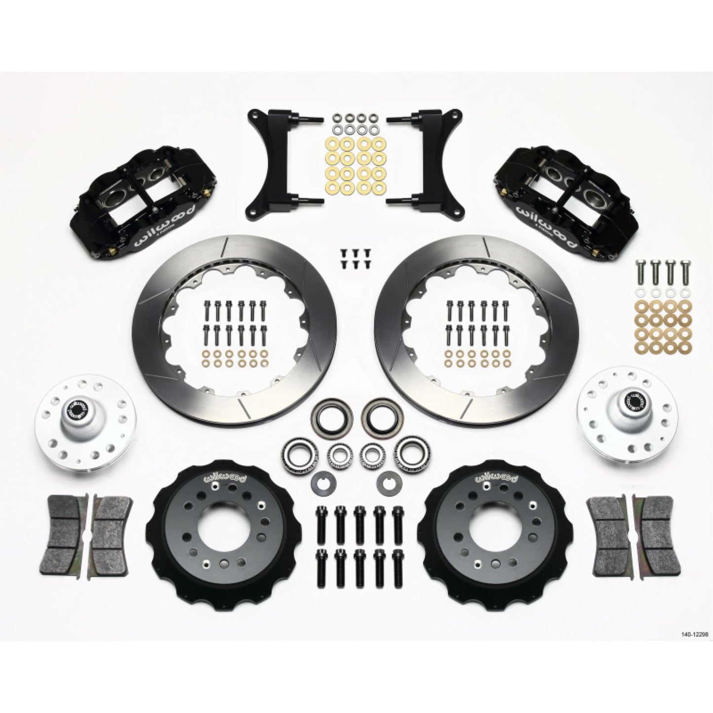 Wilwood Narrow Superlite 6R Front Hub Kit 12.88in for 79-87 GM G Body [MPN: 140-12298]_1817517