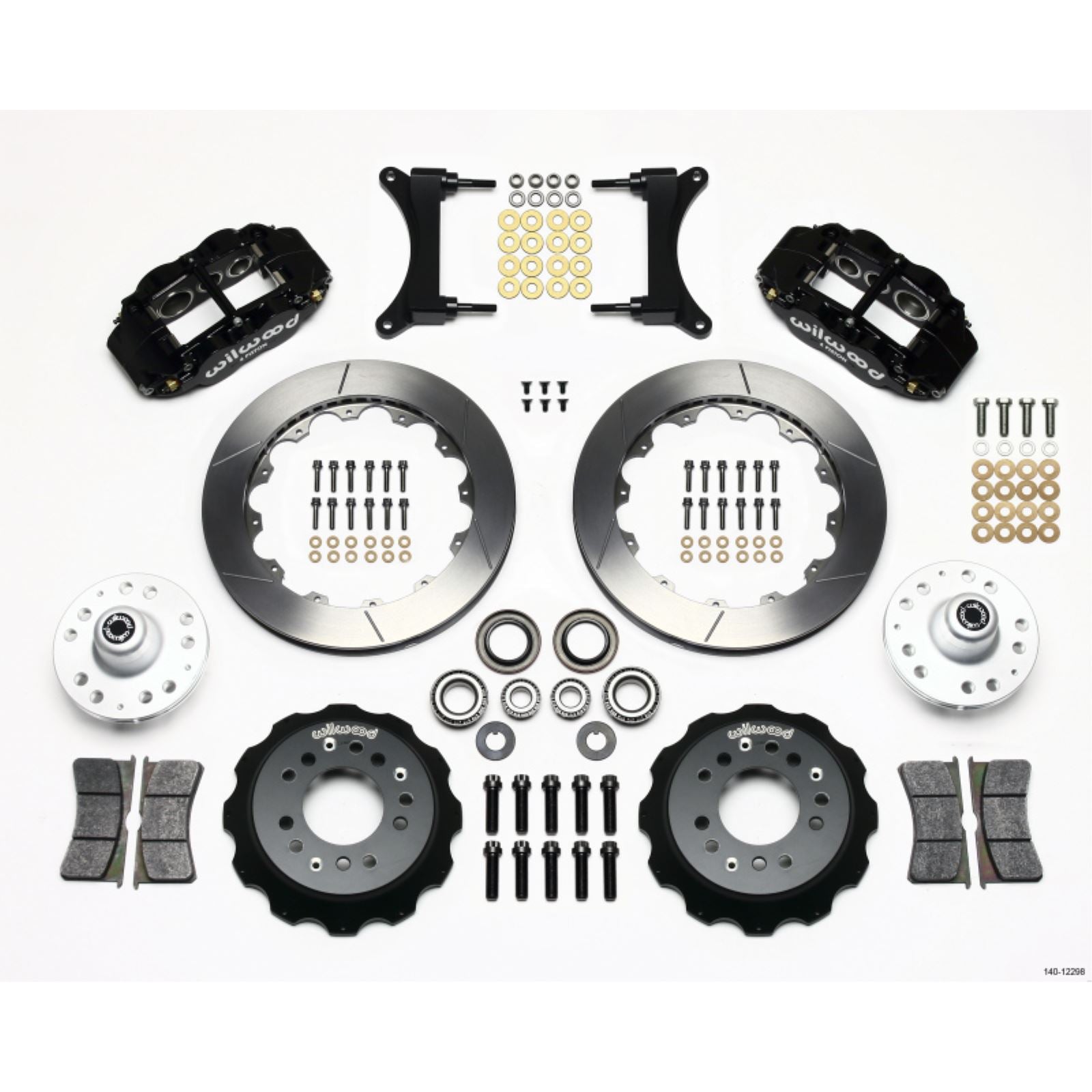 Wilwood Narrow Superlite 6R Front Hub Kit 12.88in for 79-87 GM G Body [MPN: 140-12298]_1817517