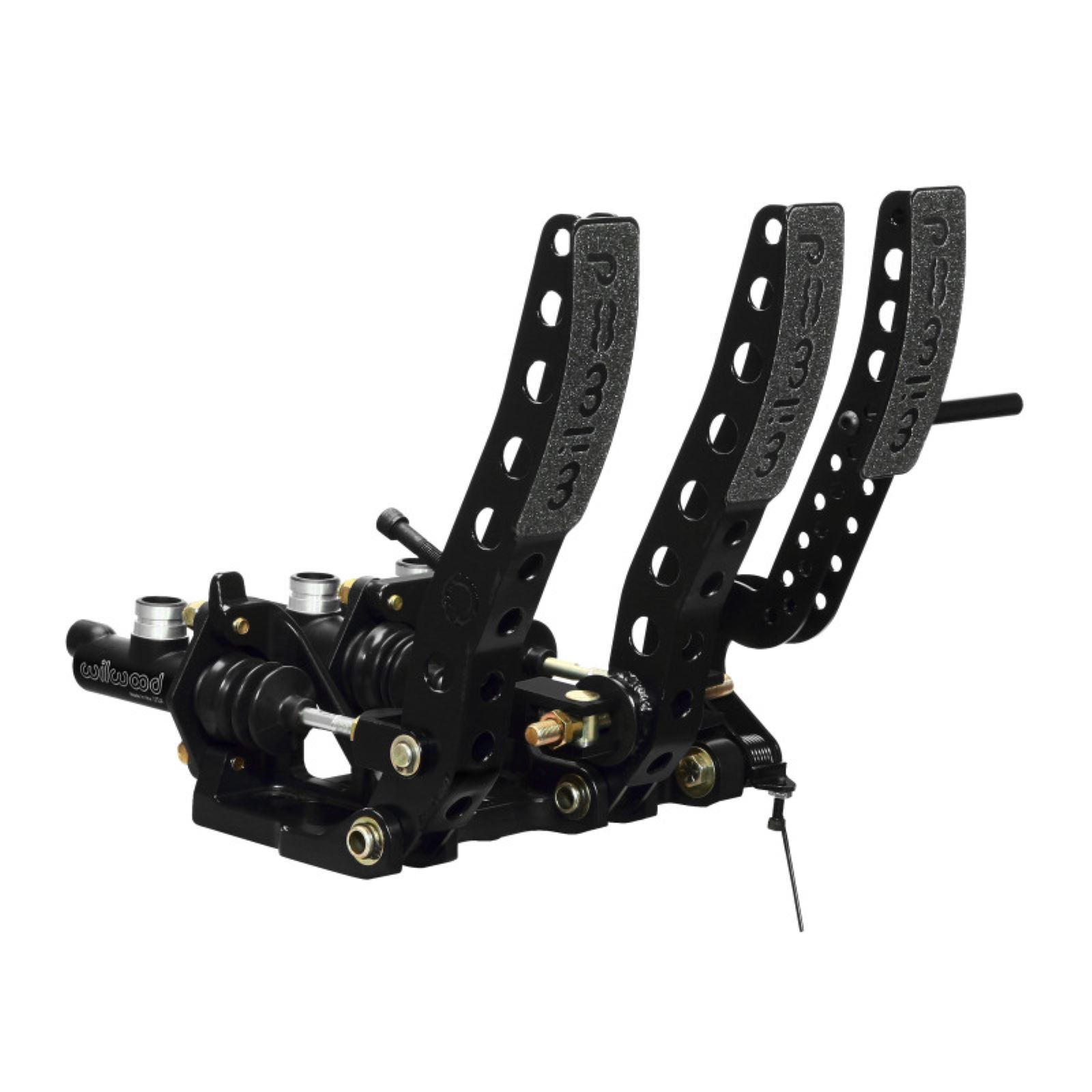 Wilwood Pedal Assembly Floor Mount-Brake Clutch & Throttle [MPN: 340-12410]_1817648
