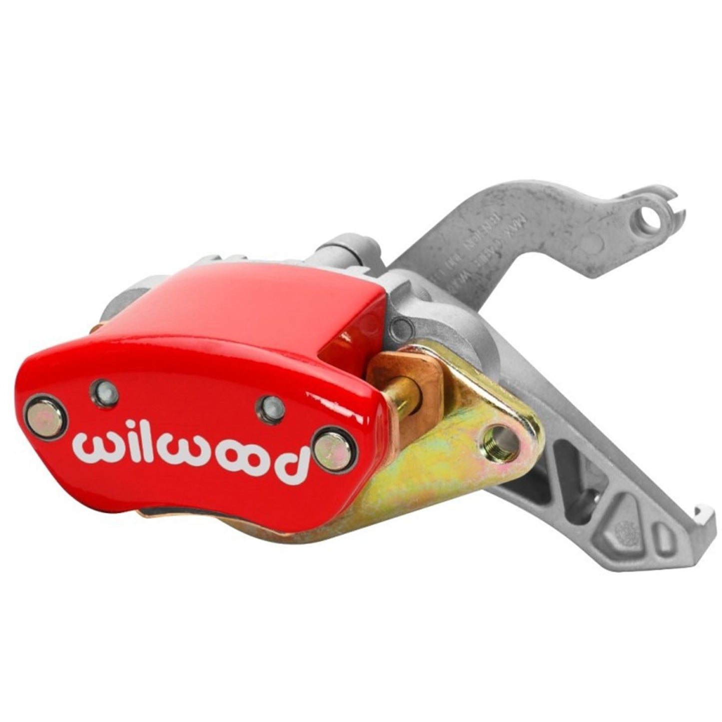 Wilwood Caliper MC4 Mechanical-R/H - Red w/ Logo 1.19in Piston .81in Disc [MPN: 120-12069-RD]_1821952