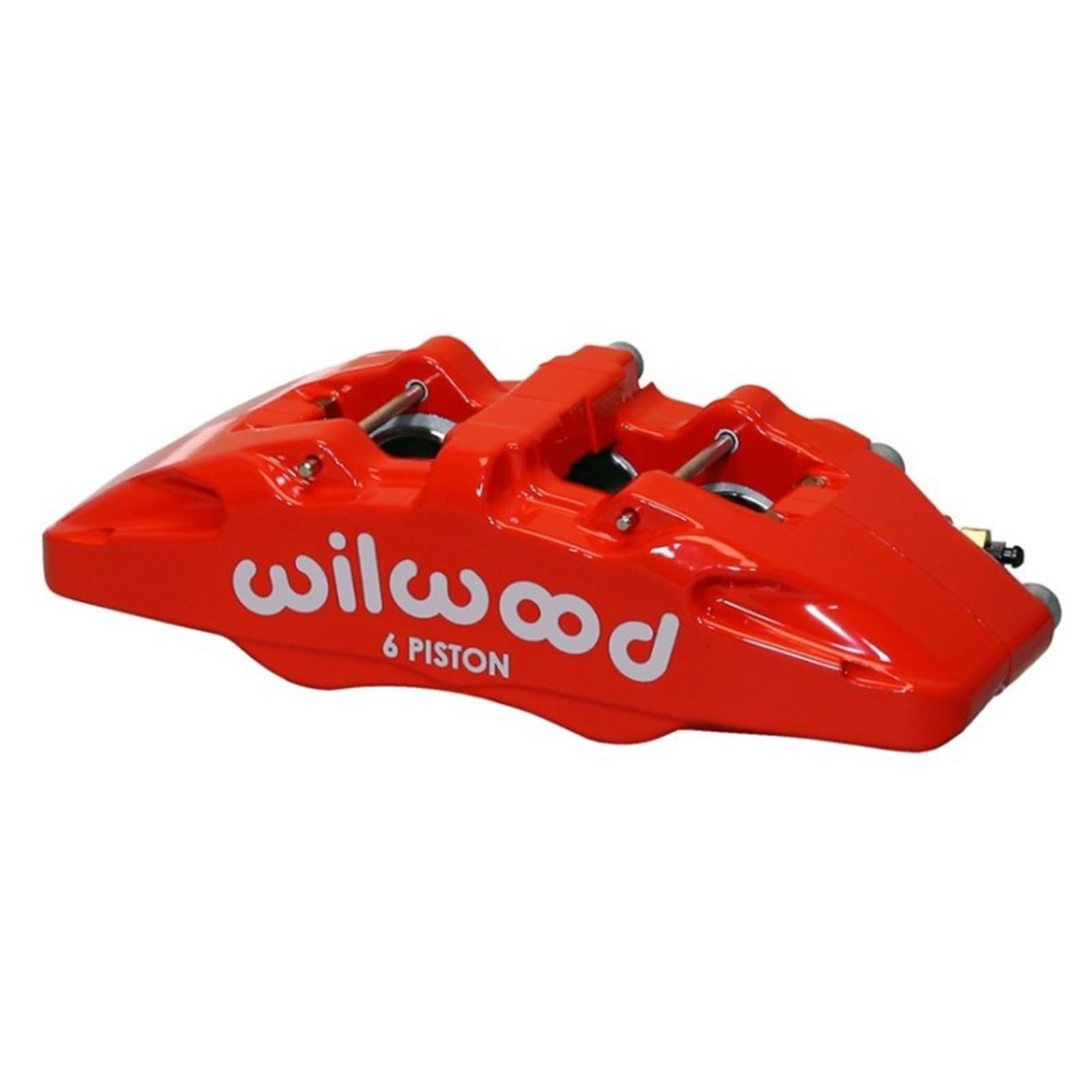 Wilwood Caliper Forged Dynapro 6 5.25in Mount-Red-R/H .81in Disc [MPN: 120-13438-RD]_1822379