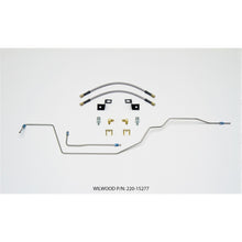 Wilwood Flexline Kit 14 inch -3 M10-1.0 IF 1/8 NPT 90 Deg w/tubing [MPN: 220-15277]_1825277