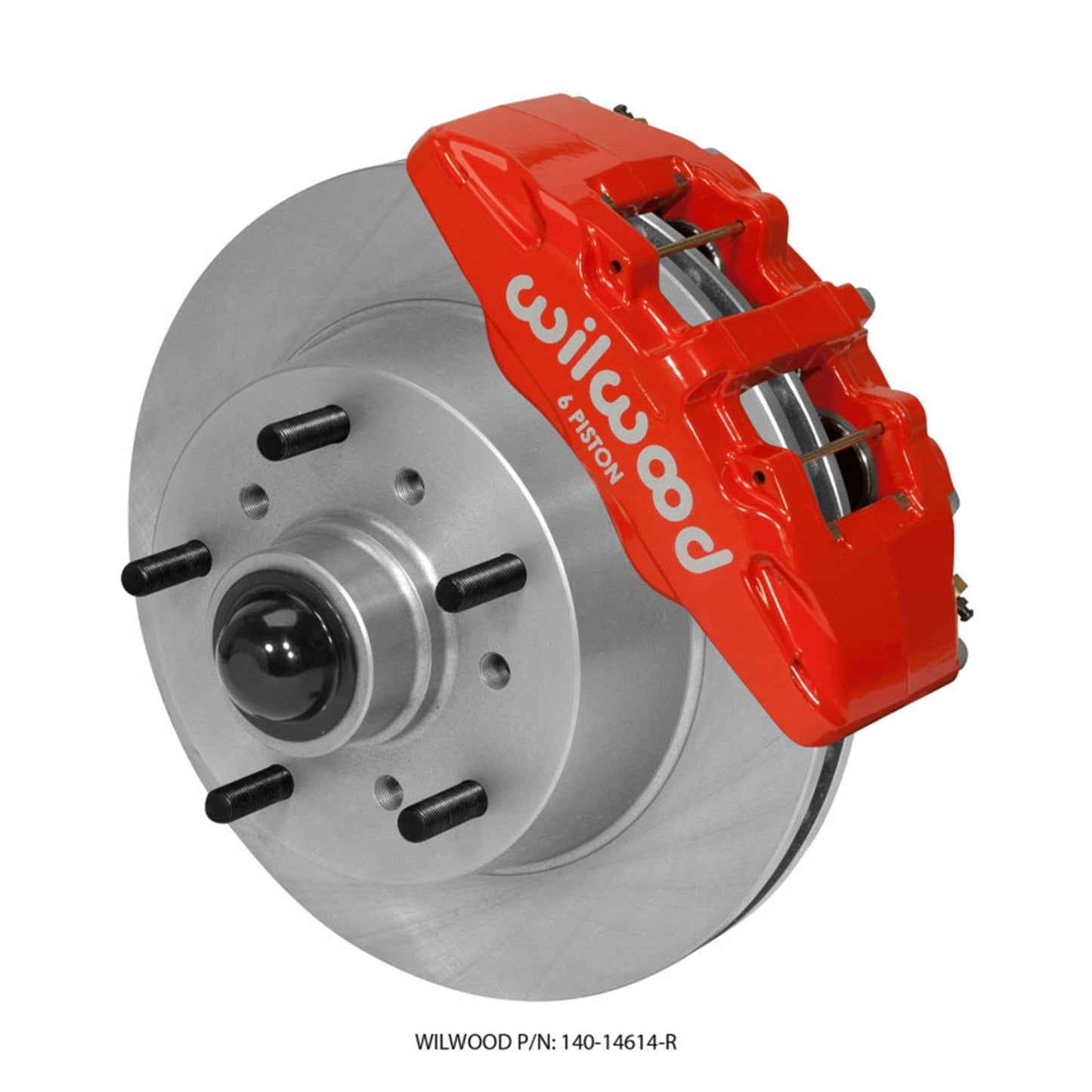 Wilwood Dynapro 6 Front Kit 11.75 Rotor - Red for 68-72 Ford F100 [MPN: 140-14614-R]_1823652