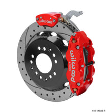 Wilwood Narrow Superlite 4R-MC4 Red Rear Kit for 88-96 Chevy Corvette C4 [MPN: 140-14883-DR]_1824185