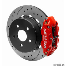Wilwood Superlite 4R Rear Brake Kit 14.00 Red for 18-Up Jeep JL SRP w/Lines [MPN: 140-15930-DR]_1825636