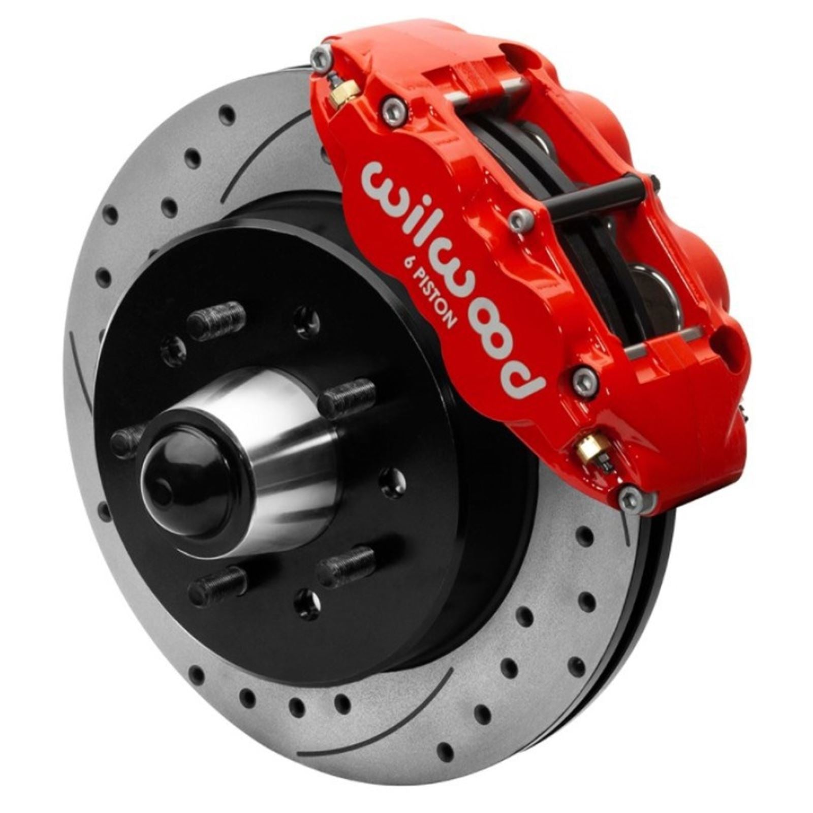 Wilwood Narrow Superlite 6R Front Brake Kit Drilled & Slotted for Chevy [MPN: 140-15940-DR]_1821330