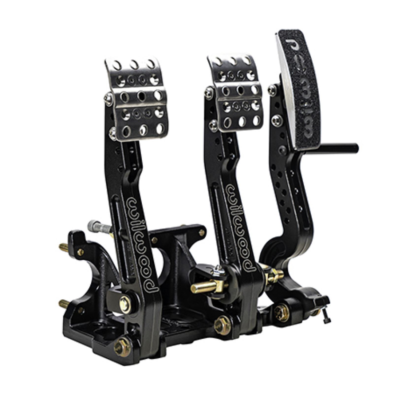 Wilwood Adjustable Balance Bar Brake Clutch, Throttle Floor Mount 4.75-5.75:1 [MPN: 340-16602]_1820227