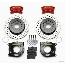 Wilwood Forged Dynalite P/S P-B Kit Drilled Red for Chevy 12 Bolt w/ C-Clips [MPN: 140-7141-DR]_1817718