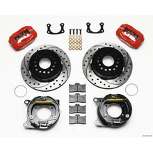 Wilwood Forged Dynalite P/S Park Brake Kit Drilled Red BOP Axle 2.75in [MPN: 140-13511-DR]_1817720