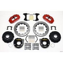 Wilwood Narrow Superlite 4R Rear P-Brk Kit - Red for Big Ford New Style [MPN: 140-9219-DR]_1817747