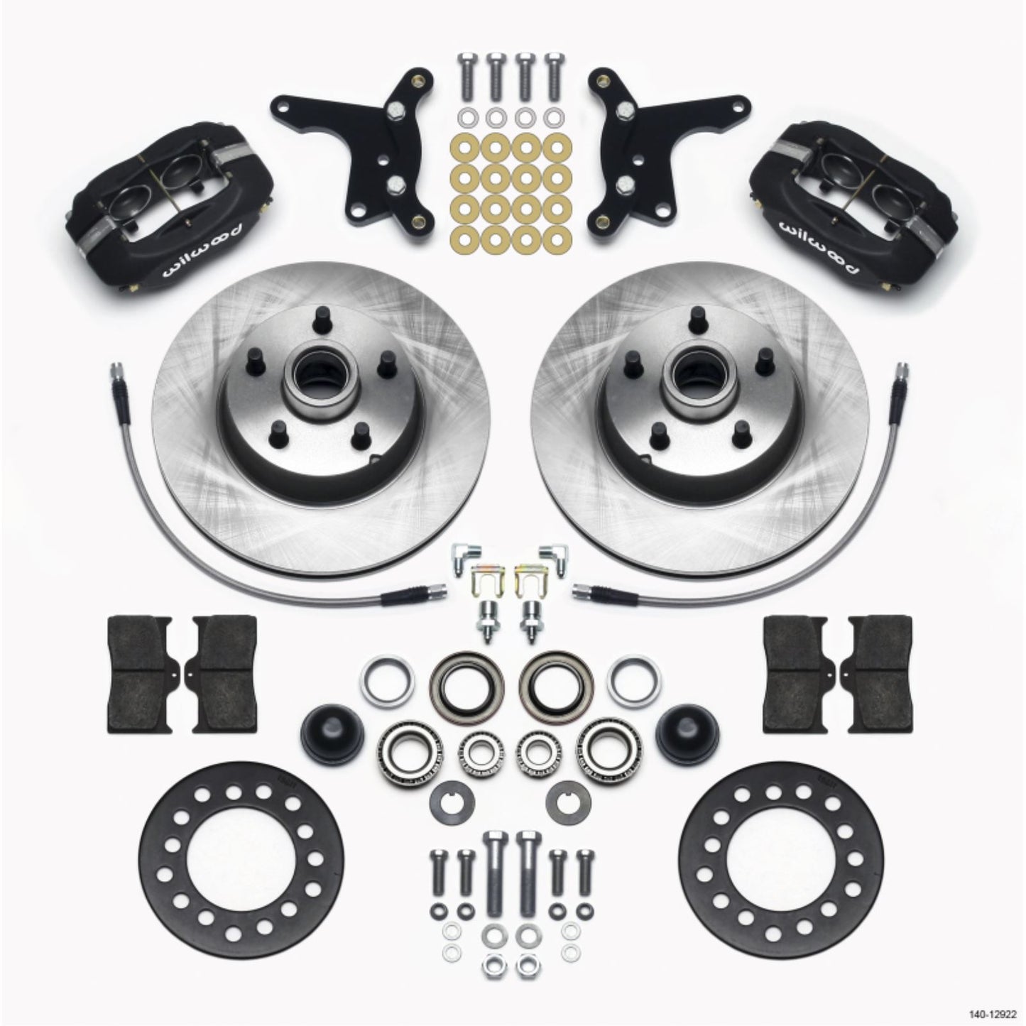 Wilwood Forged Dynalite Front Kit 11.28in 1 PC Rotor&Hub for Ford 1954-1956 [MPN: 140-12922]_1817771