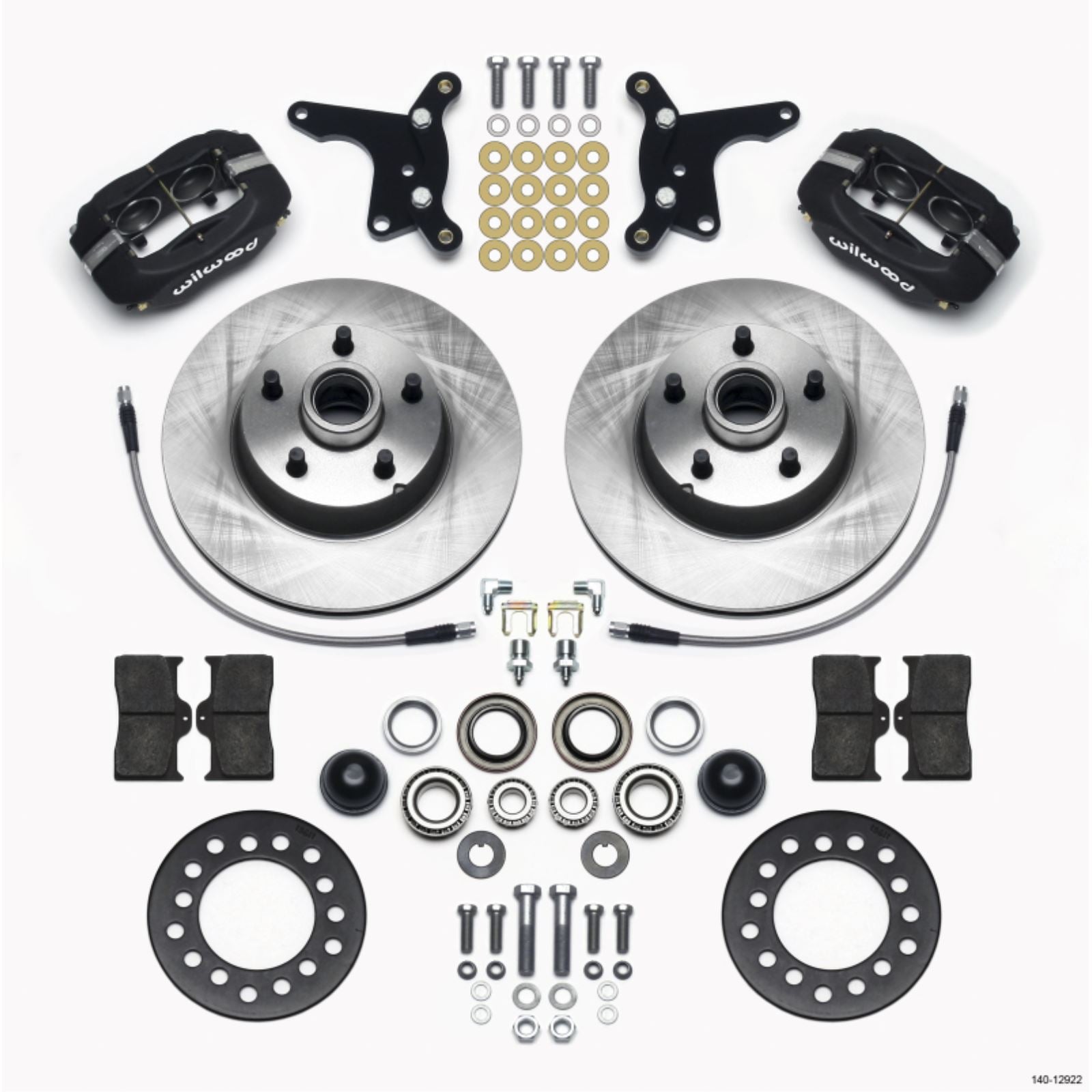 Wilwood Forged Dynalite Front Kit 11.28in 1 PC Rotor&Hub for Ford 1954-1956 [MPN: 140-12922]_1817771
