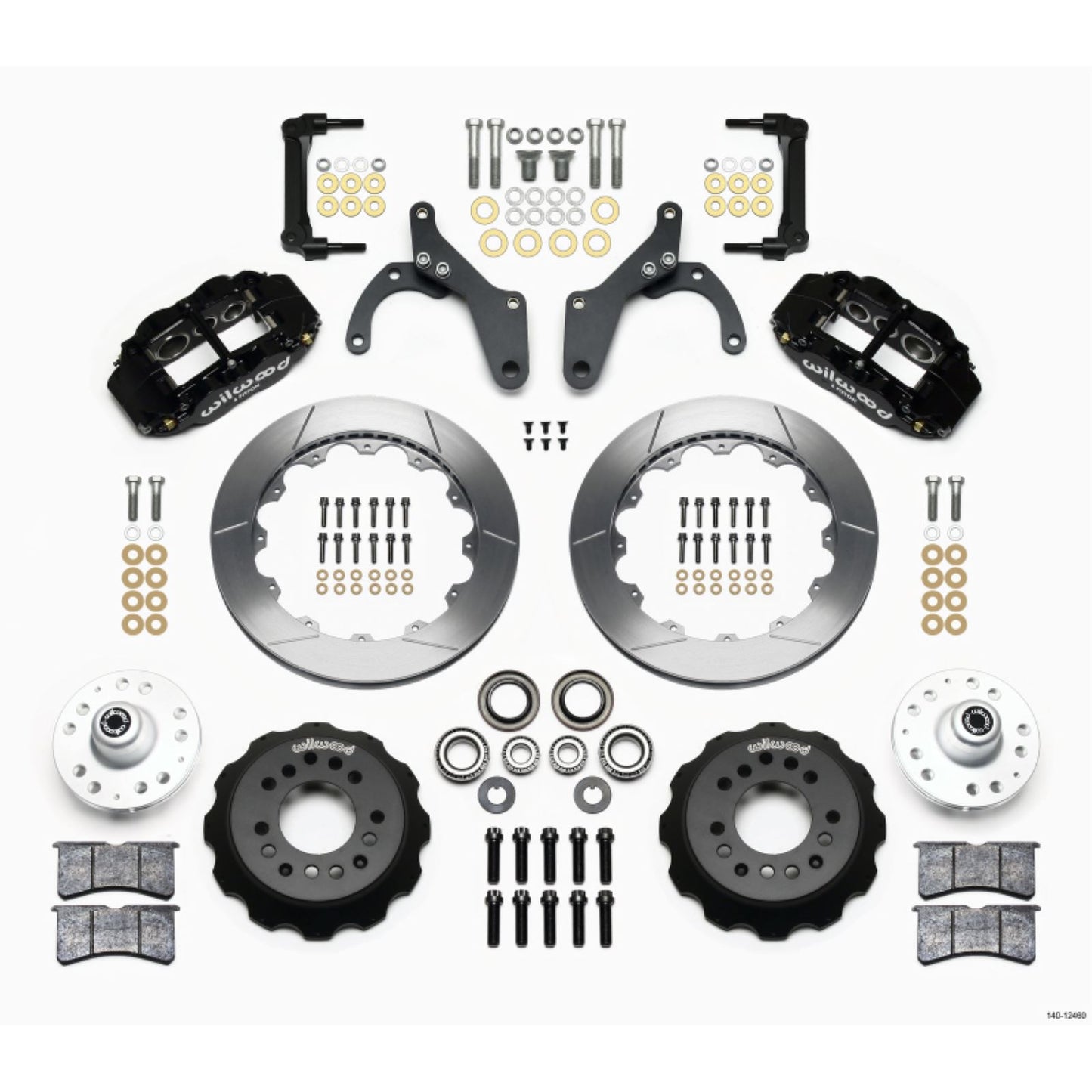 Wilwood Narrow Superlite 6R Front Hub Kit for 59-64 Chevy Impala/63-64Corvette [MPN: 140-12460]_1817824