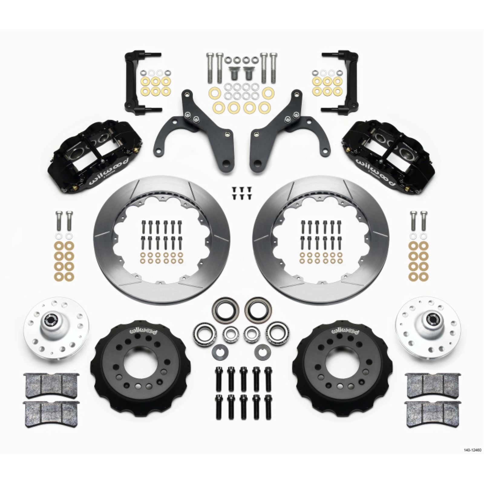 Wilwood Narrow Superlite 6R Front Hub Kit for 59-64 Chevy Impala/63-64Corvette [MPN: 140-12460]_1817824