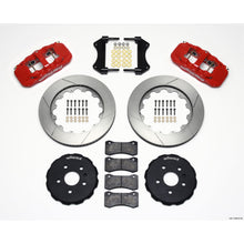Wilwood AERO6 Front Hat Kit 14.25 - Red for 2010-2015 Camaro [MPN: 140-11269-R]_1817815