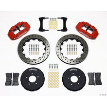 Wilwood Narrow Superlite 6R Front Hat Kit 12.88in Drill Red Honda S2000 [MPN: 140-10309-DR]_1817890