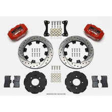 Wilwood Forged Dynalite Front Hat Kit - Red for 94-01 Honda/Acura [MPN: 140-6163-DR]_1817955