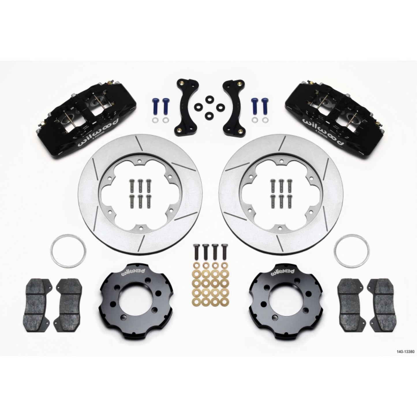 Wilwood Dynapro 6 Front Hat Kit 11.00in GT Rotor for 95-05 Miata [MPN: 140-13380]_1817982