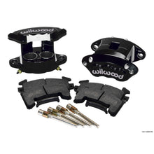 Wilwood D154 Front Caliper Kit - Black 1.62 / 1.62in Piston 1.04in Rotor [MPN: 140-12099-BK]_1818069
