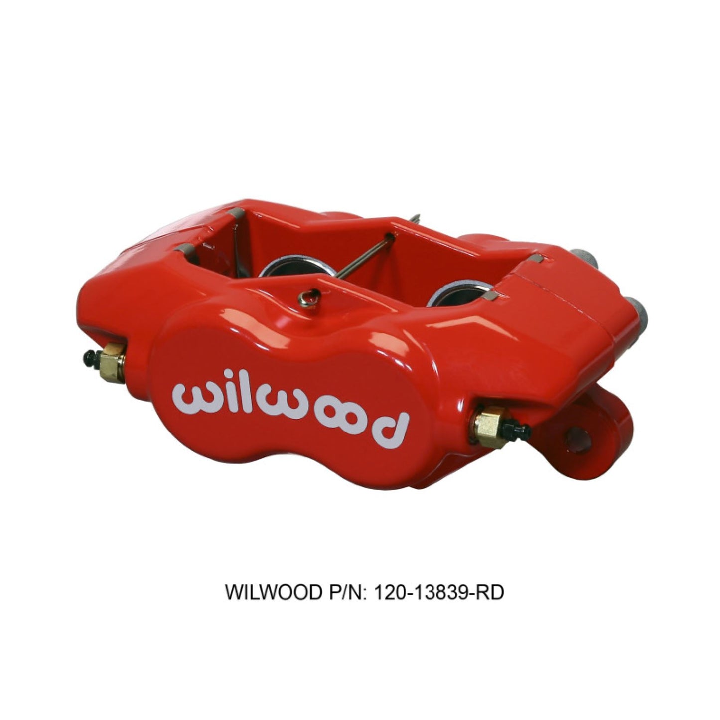 Wilwood Caliper Forged DynaliteI-Red 1.38in Pistons .81in Disc [MPN: 120-13839-RD]_1818090