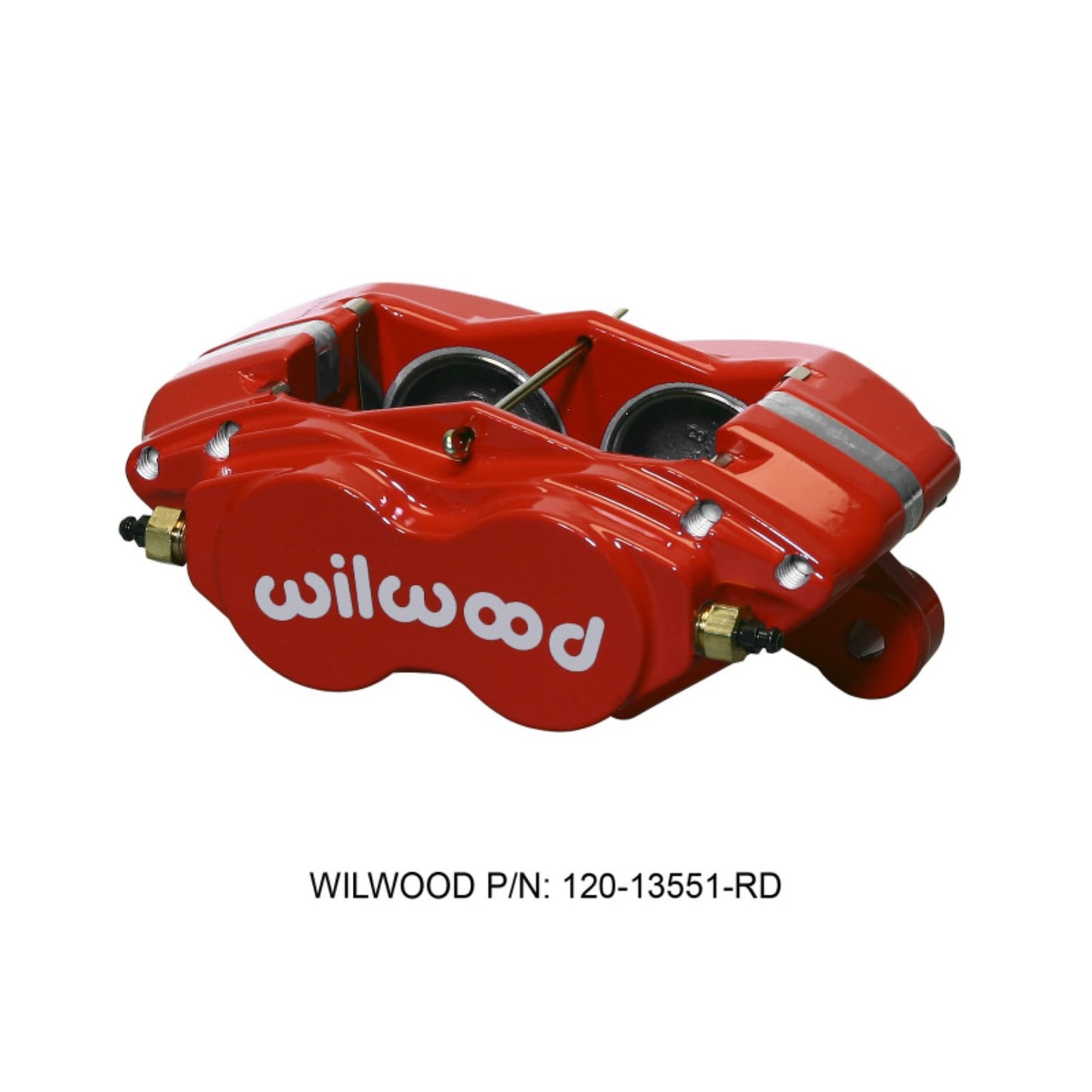 Wilwood Caliper Forged Dynalite-M-Red 1.75in Pistons 1.00in Disc [MPN: 120-13551-RD]_1818104