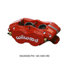 Wilwood Caliper Forged Dynalite-M-Red 1.75in Pistons 1.00in Disc [MPN: 120-13551-RD]_1818104
