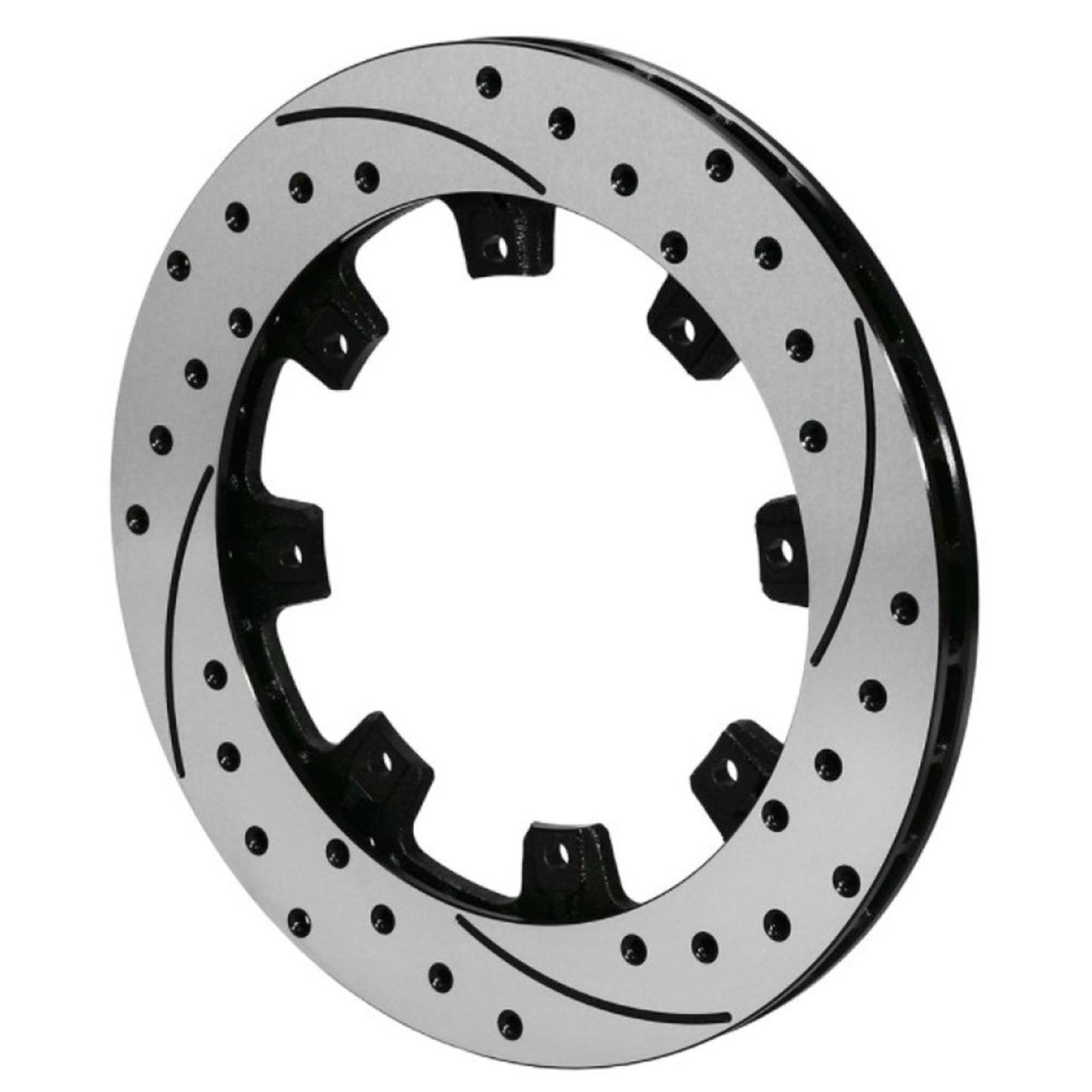 Wilwood Rotor UL32 Iron LH SRP - Black Drill 12.19 x .810 - 8 on 7.00in [MPN: 160-7104-BK]_1822348