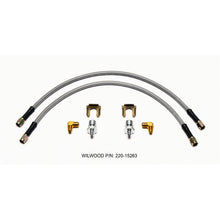 Wilwood Flexline Kit 18inch M10x1.50 IF 1/8-27 NPT 90 Degree [MPN: 220-15263]_1820327