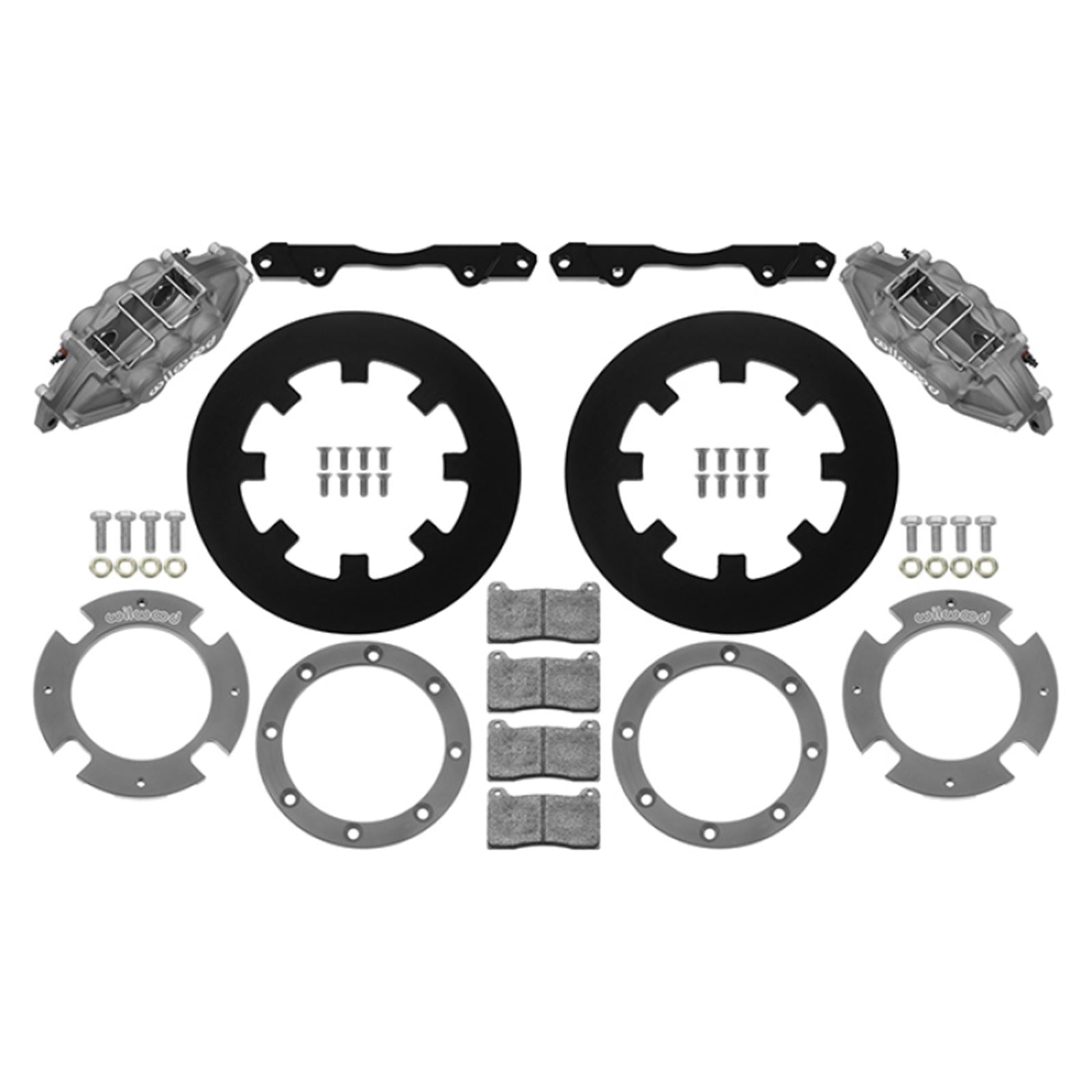 Wilwood 6-Piston Rear Kit 11.25in - Anodized for 17-21 Can-Am X3RS [MPN: 140-17041]_1825025