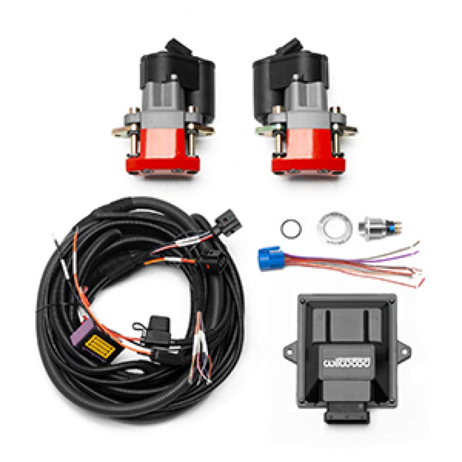 Wilwood Electronic Parking Brake Rear Retrofit Kit - 0.810in Rotor [MPN: 140-15978-RD]_1829211