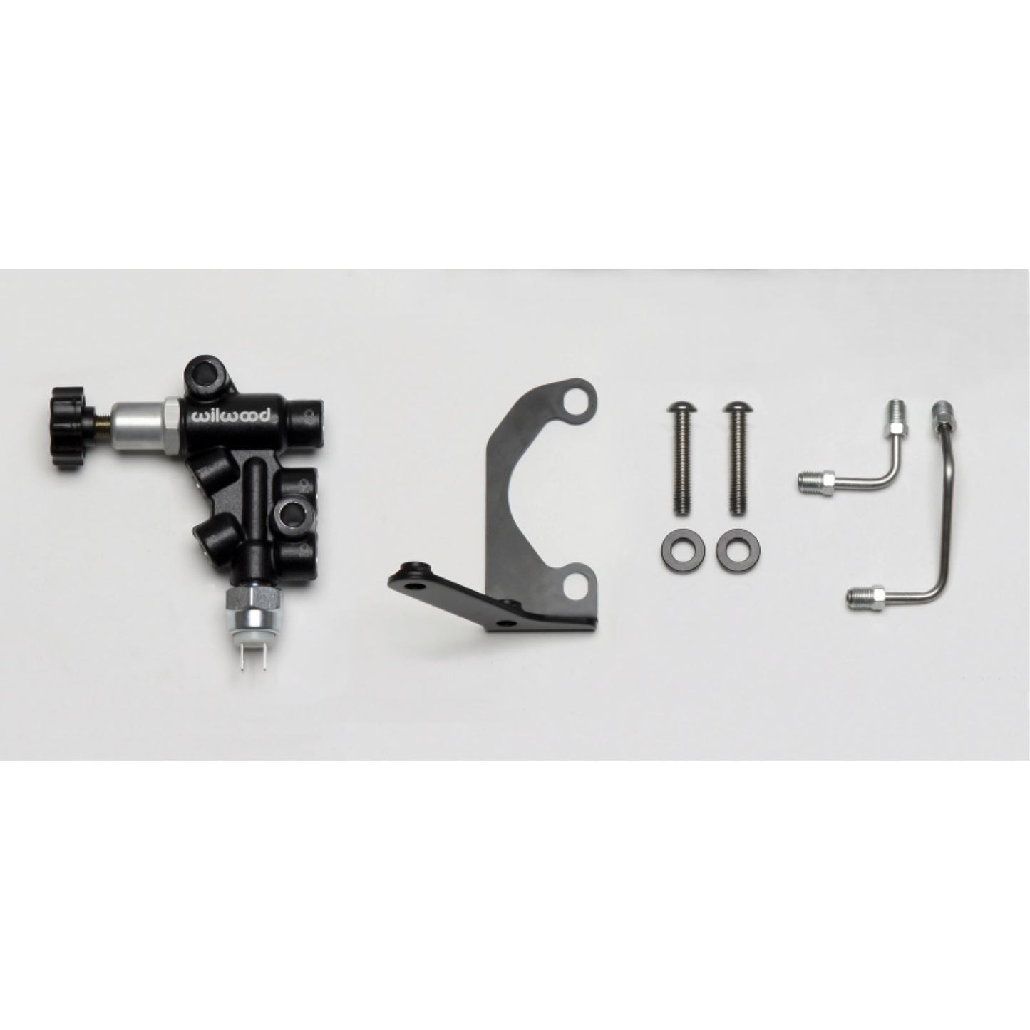 Wilwood Tandem Master Cylinder Mounting Bracket L/H Kit w/ Prop Valve [MPN: 260-13190]_1818148