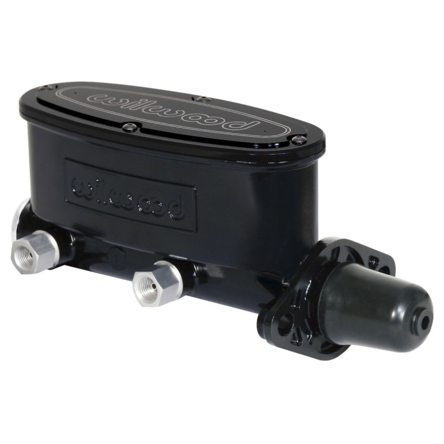 Wilwood High Volume Tandem Master Cylinder - 1in Bore Black [MPN: 260-8555-BK]_1818151