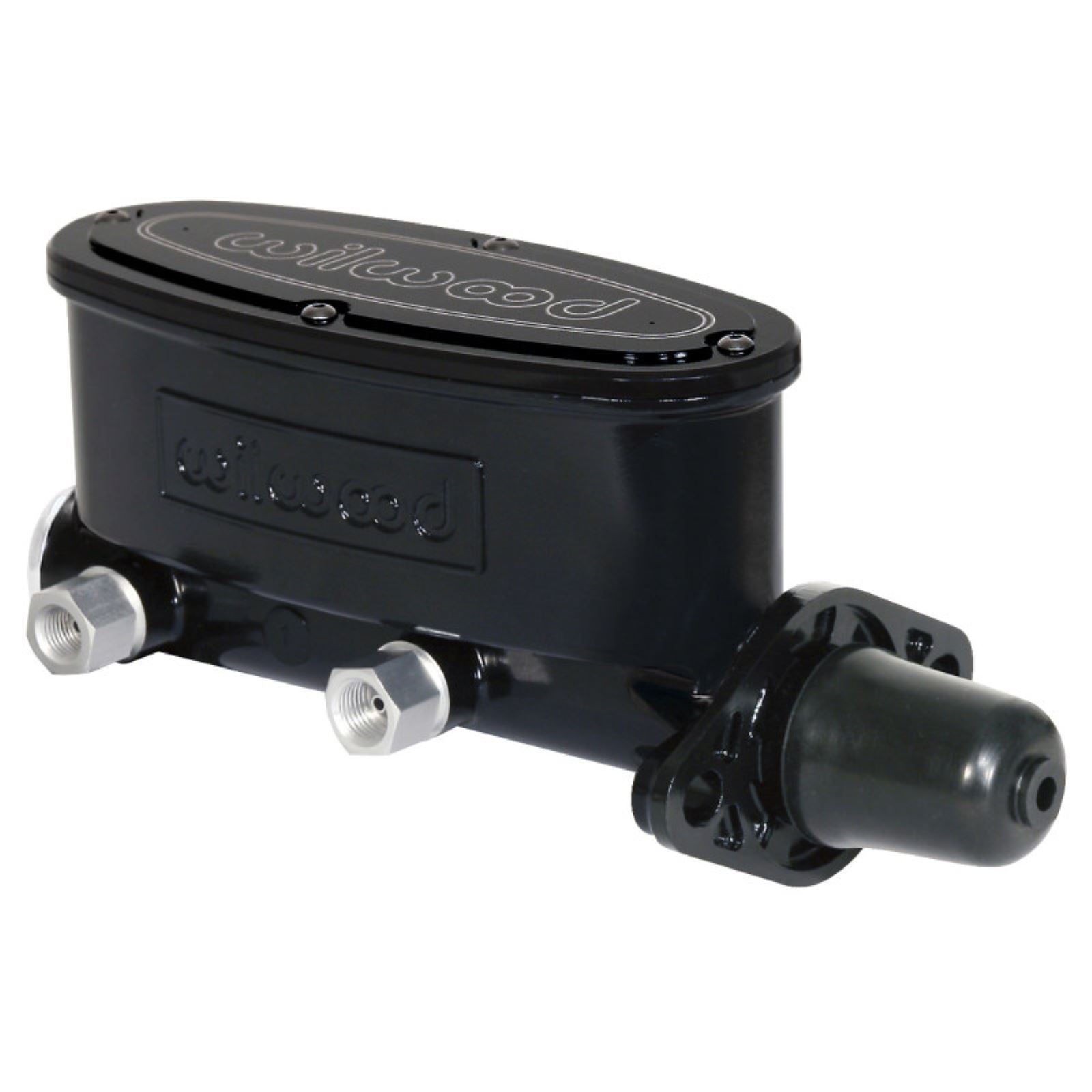 Wilwood High Volume Tandem Master Cylinder - 1in Bore Black [MPN: 260-8555-BK]_1818151