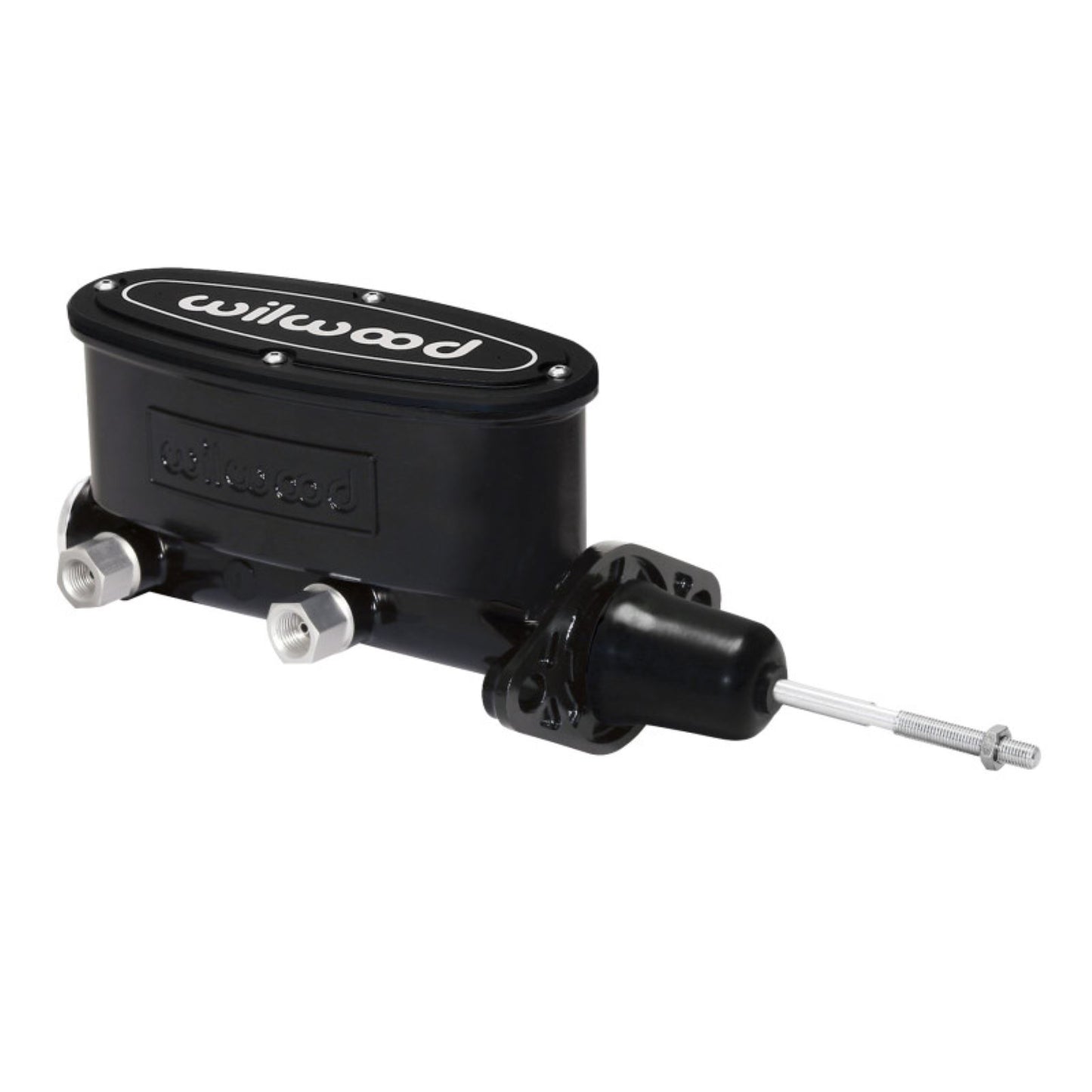 Wilwood High Volume Tandem Master Cylinder - 7/8in Bore Black-W/Pushrod [MPN: 260-9439-BK]_1818146