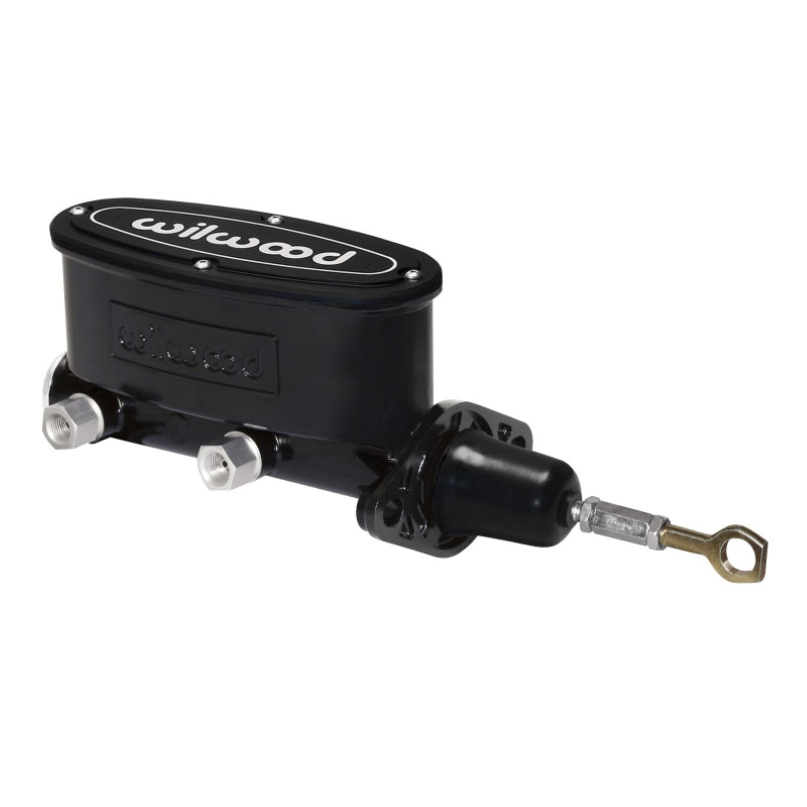 Wilwood High Volume Tandem M/C 7/8in Bore Black-W/Pushrod for Early Mustang [MPN: 260-12900-BK]_1818137