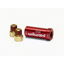 Wilwood Residual Pressure Valve - New Style w/ Fittings - 10# Red [MPN: 260-13784]_1818156