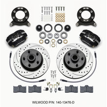 Wilwood Forged Dynalite-M Front Kit for 65-69 Mustang Disc & Drum Spindle [MPN: 140-13476-D]_1818180
