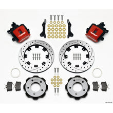 Wilwood Parking Brake Rear Kit 12.19in Drilled Red for 2006-Up Civic/CRZ [MPN: 140-11979-DR]_1818154