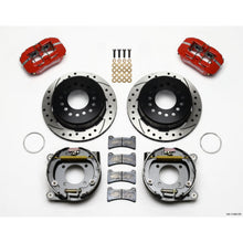 Wilwood Dynapro Low-Profile 11.00in P-Brake Kit Drill-Red for Chevy [MPN: 140-11398-DR]_1818185