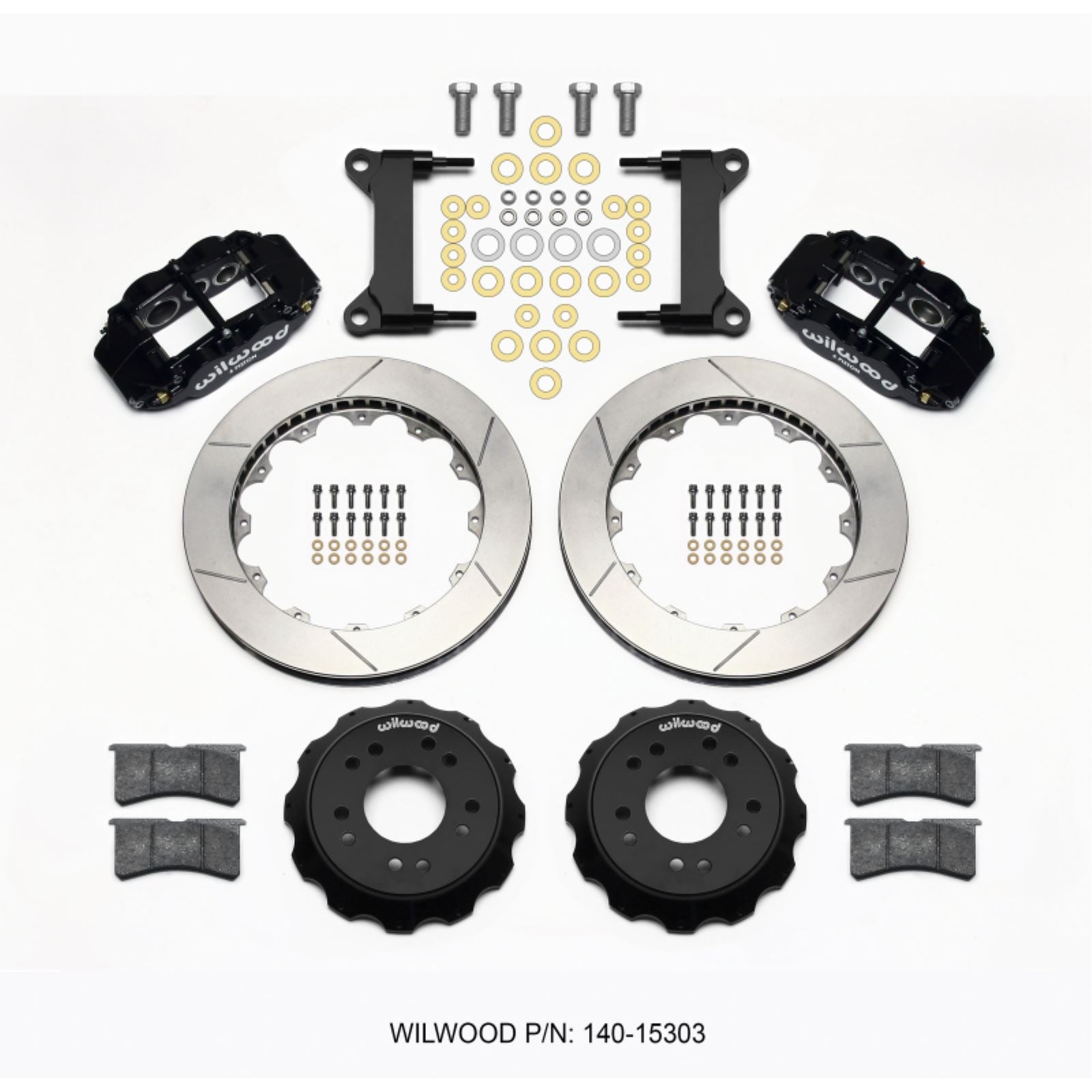 Narrow 6R Front Hat Kit 13.06 for 63-87 C10 w/ Wilwood Pro Spindles [MPN: 140-15303]_1818214