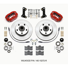 Wilwood Forged Dynalite-M Front Kit Red for 67-69 Camaro/64-72 Nova Chevelle [MPN: 140-15272-R]_1818212