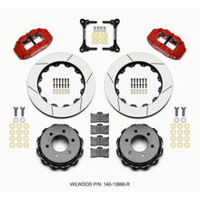 Wilwood Narrow Superlite 4R RearTruck Kit 14.25in Red for 2012-Up Ford F150 [MPN: 140-13866-R]_1818218