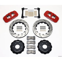 Wilwood AERO6 Front Truck Kit 14.25in Drill Red for 99-14 GM Truck/SUV 1500 [MPN: 140-9789-DR]_1818216
