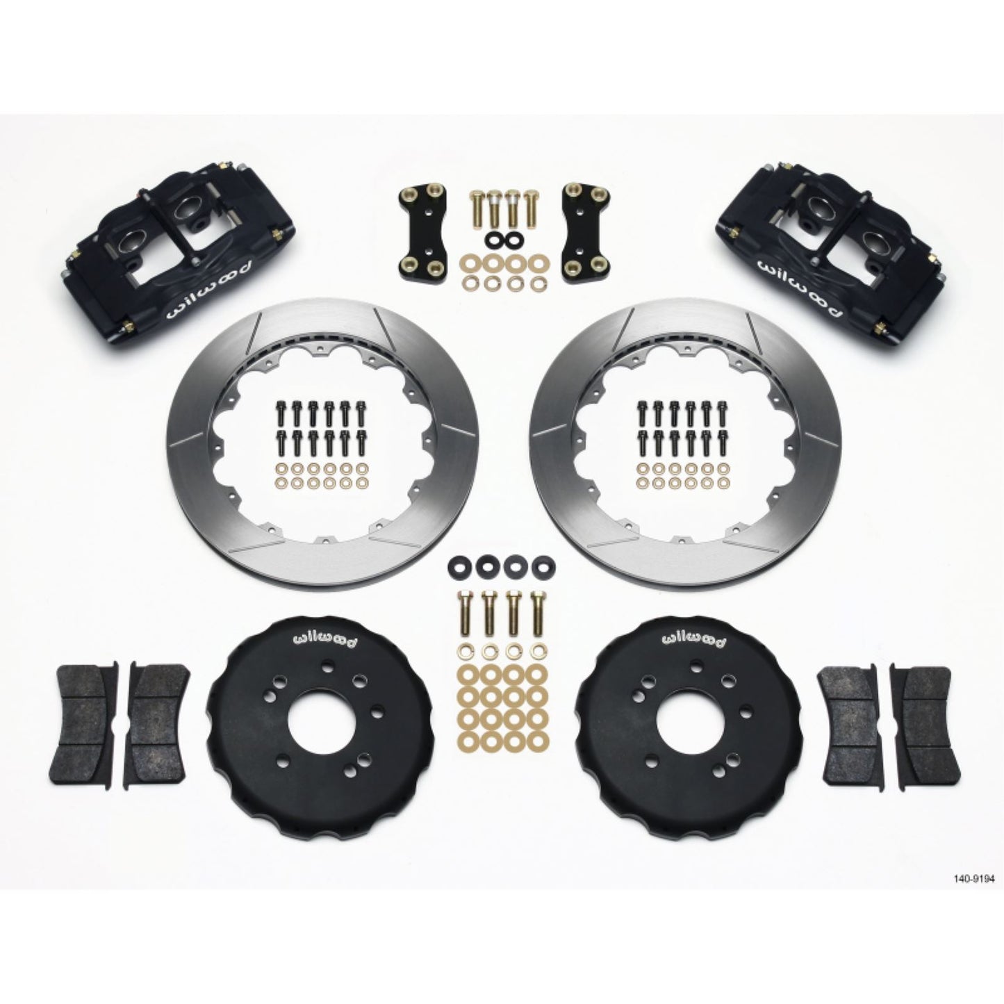 Wilwood FSLI4 Front Hat Kit 13.00in for Nissan 240SX [MPN: 140-9194]_1818200