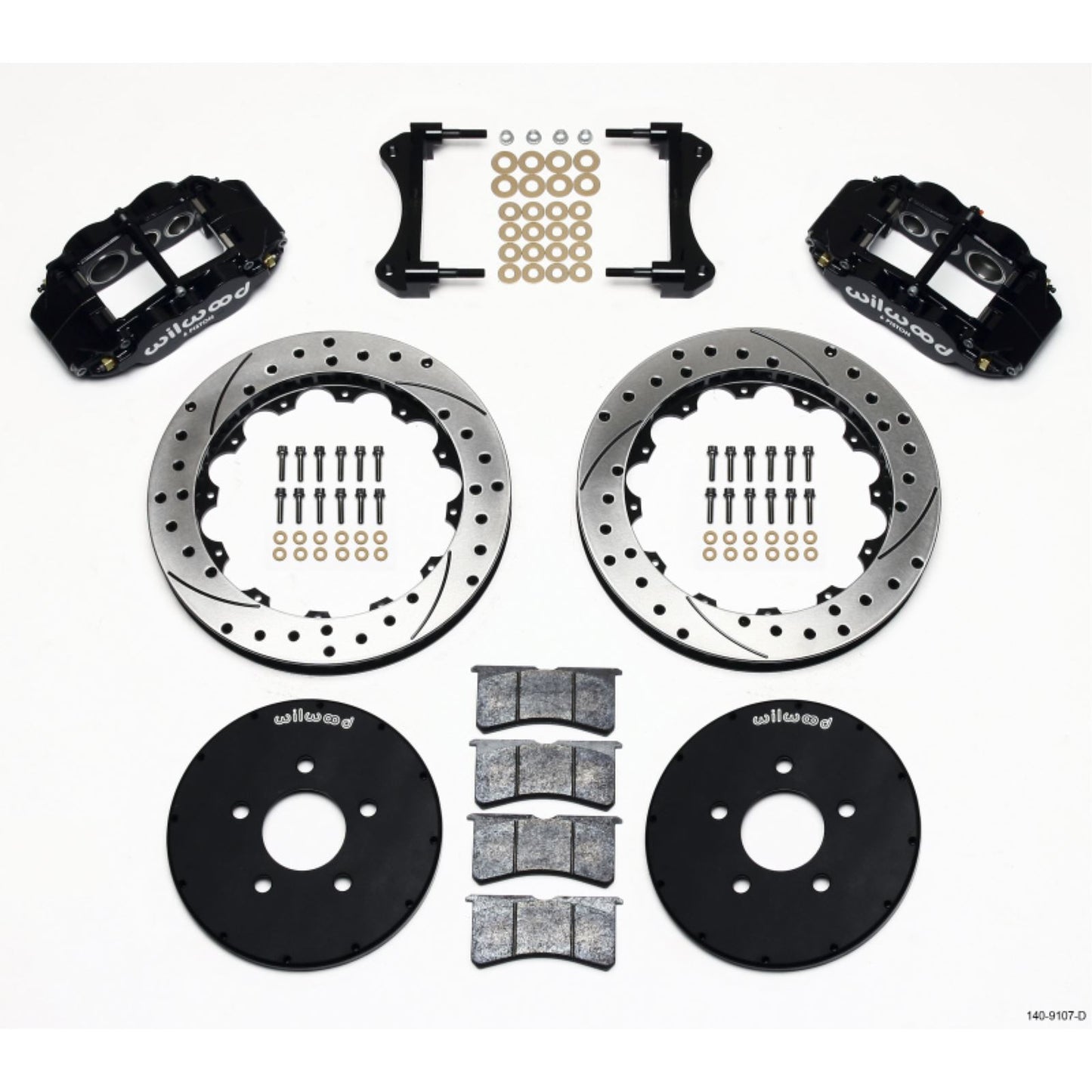 Wilwood Narrow Superlite 6R Front Hat Kit for 1994-2004 Mustang [MPN: 140-9107-D]_1818219