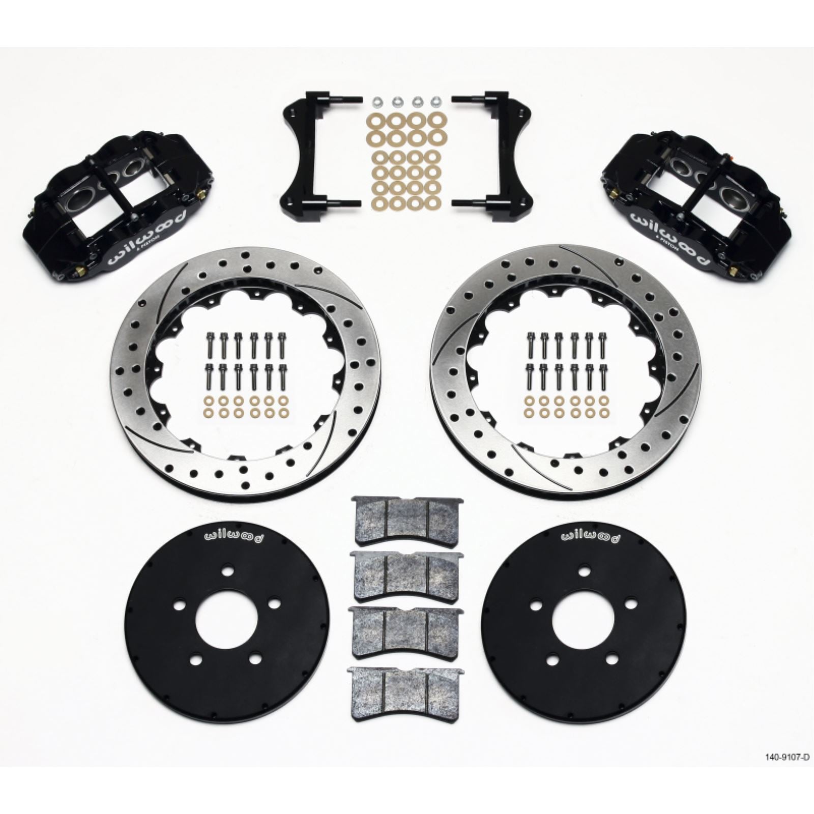 Wilwood Narrow Superlite 6R Front Hat Kit for 1994-2004 Mustang [MPN: 140-9107-D]_1818219